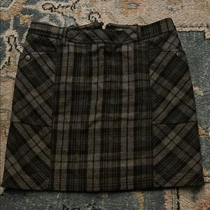 Plaid Mini Skirt- Eddie Bauer